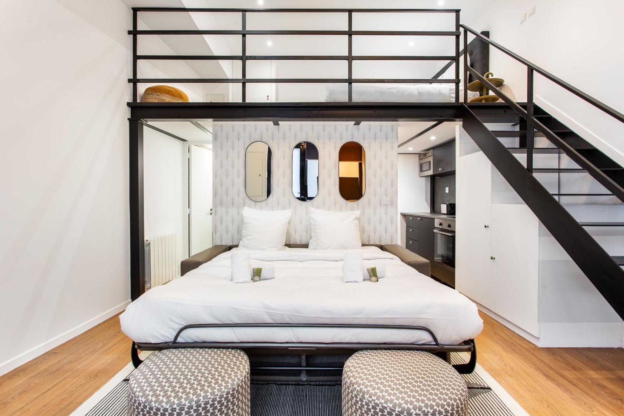 Luxury Loft In Paris Apartamento Quarto foto